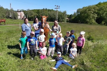 Procházka ke koníkům