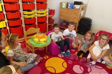 Oslava narozenin v MŠ