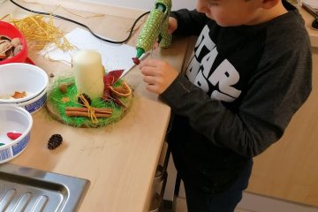 Listopad ve školní družině Ostašov