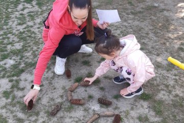 Den matek na zahradě MŠ