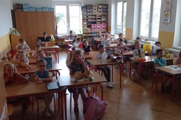 Předávání vysvědčení