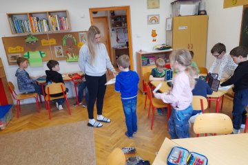 Duben ve školní družině Ostašov