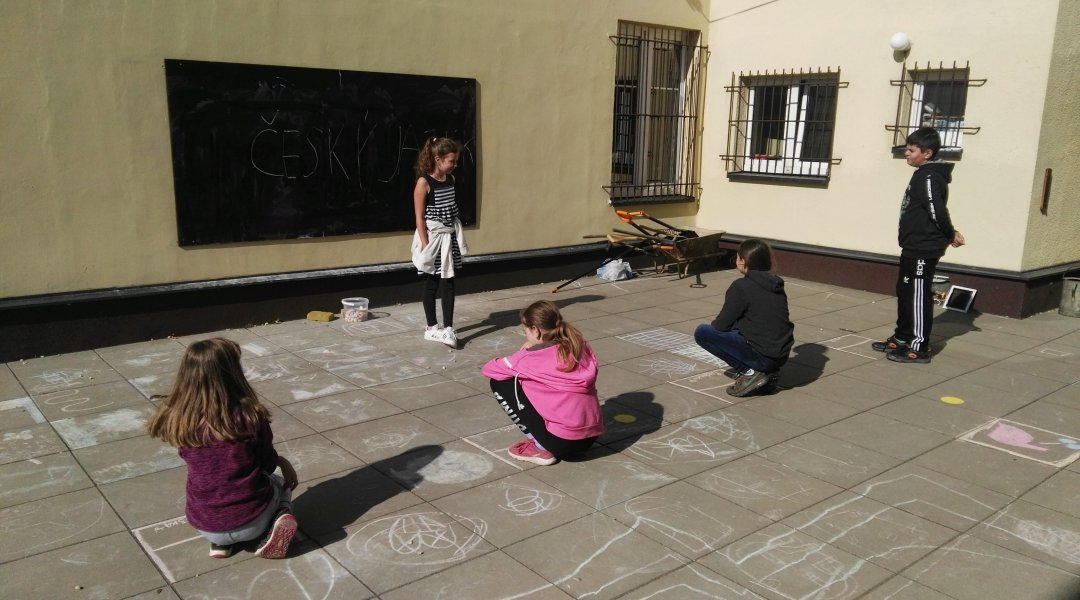 Náhradní výuka venku 22.9.2020