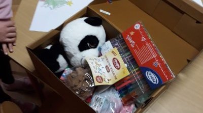 Charitativní projekt "Krabice od bot"