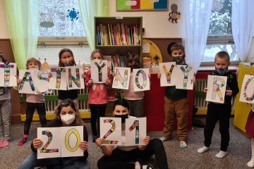 Nový rok v ŠD Machnín