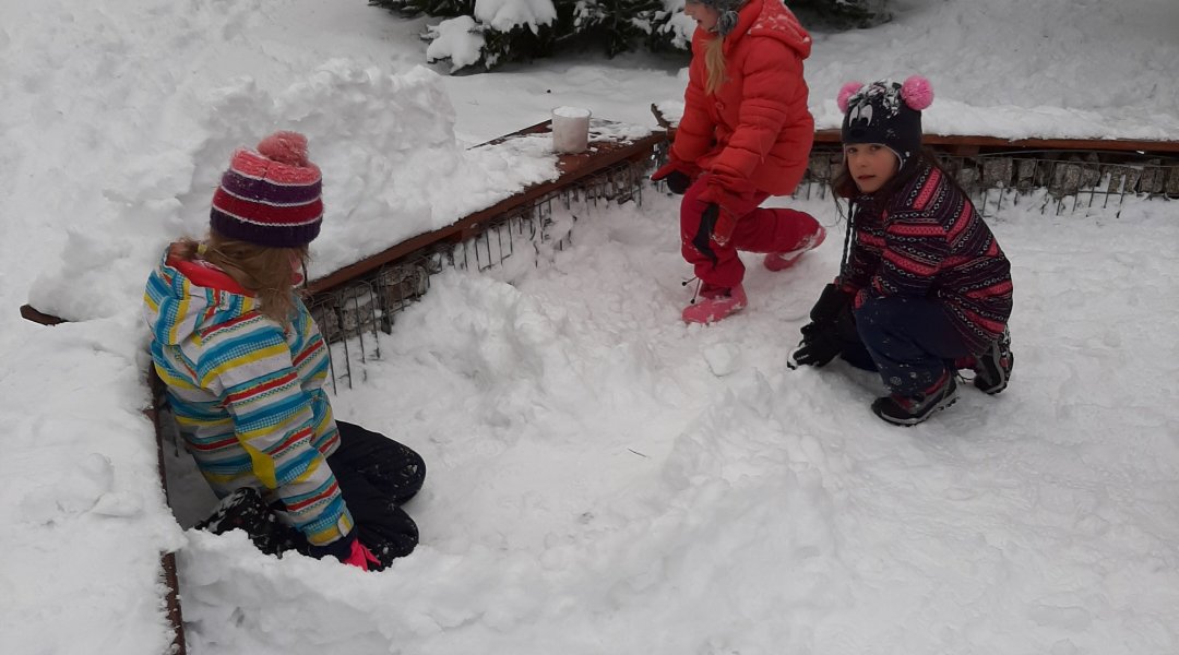 Zimní radovánky I. třída