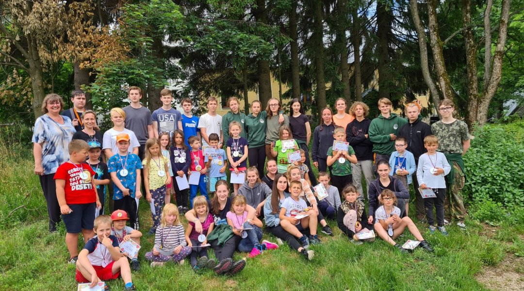 Prvňáci a jejich 2. den na 1. škole v přírodě