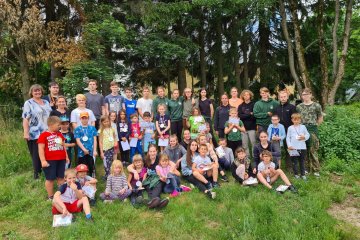 Prvňáci a jejich 2. den na 1. škole v přírodě