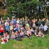 Prvňáci a jejich 2. den na 1. škole v přírodě