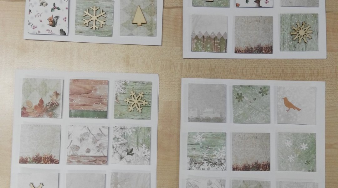 Vyrábíme vánoční přáníčka