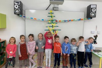 Polytechnická výchova - výroba vánočního stromečku