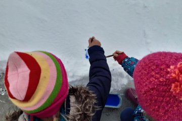 Kouzlení se sněhem a ledem