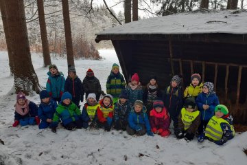 Po stopách zvířátek ke krmelci