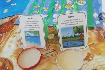 Pokus - rozdíl moře X rybník