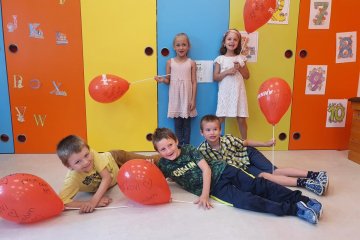 Narozeniny - Sárinka, Anička, Ondrášek, Kubík W. a Kubík H.