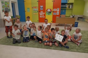 Rozloučení s předškoláky a spaní ve školce