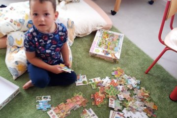 Klidové činnosti v Červené třídě