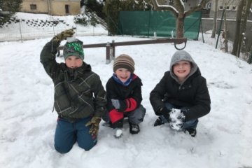 Zimní radovánky v družině