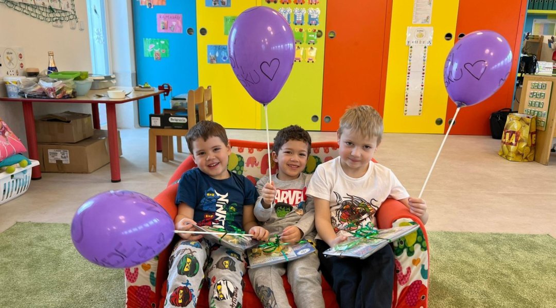 Narozeniny - Lukášek, Nicolásek, Víteček