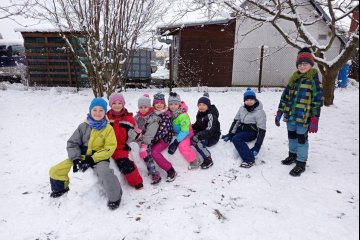 Leden ve školní družině Ostašov