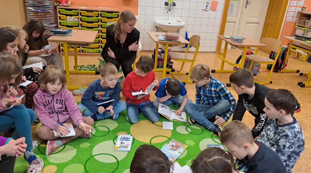 Nové knihy ve třídě!