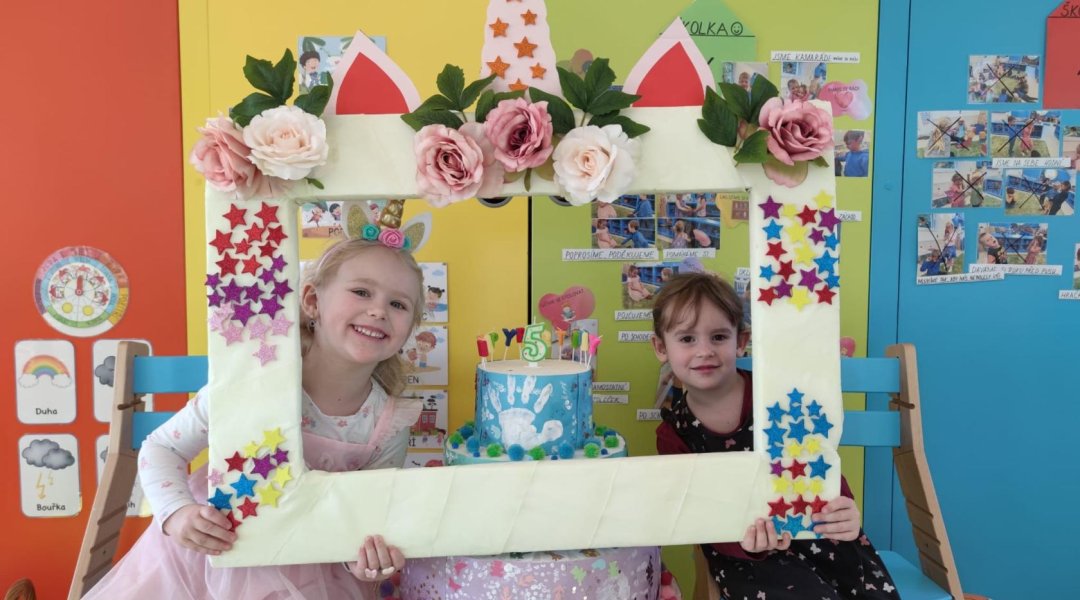 Narozeniny - Adélka a Baruška