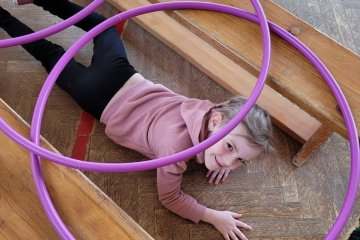 Cvičení v tělocvičně