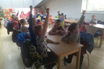 Výprava do liberecké knihovny za čtenářskou lekcí Karneval zvířat.