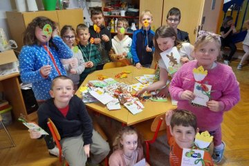 Duben ve školní družině Ostašov