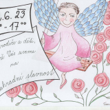 Pozvánka na zahradní slavnost - Heřmánková