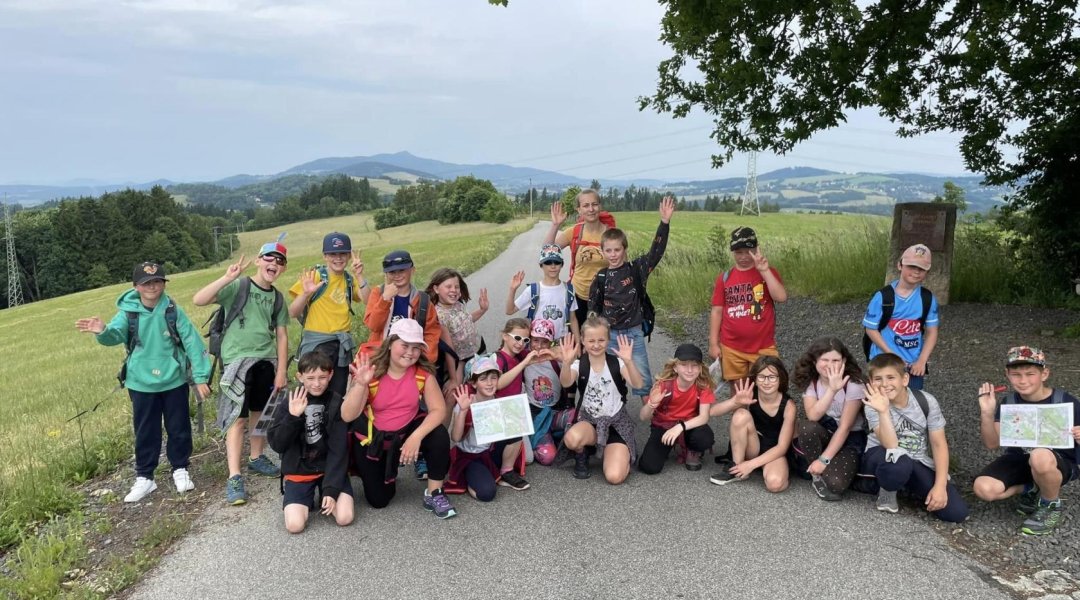 Školní pobyt v přírodě - den první