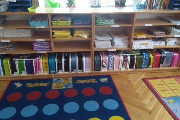 Pomůcky na jednotlivé školní dny