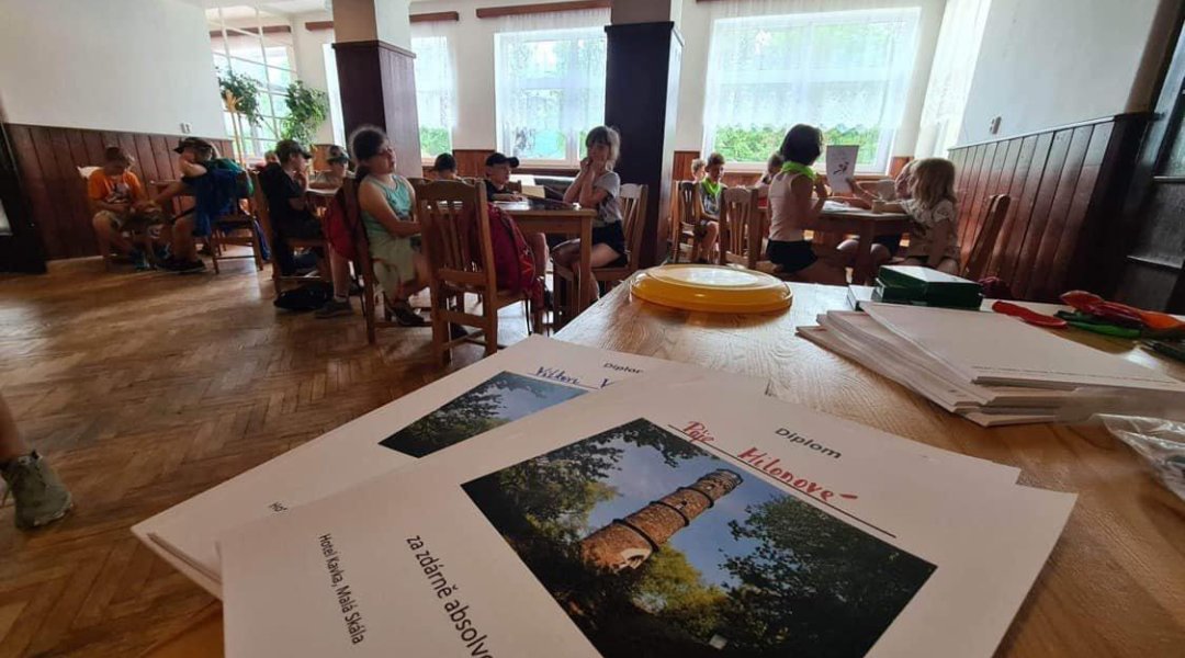 Školní pobyt v přírodě - den pátý