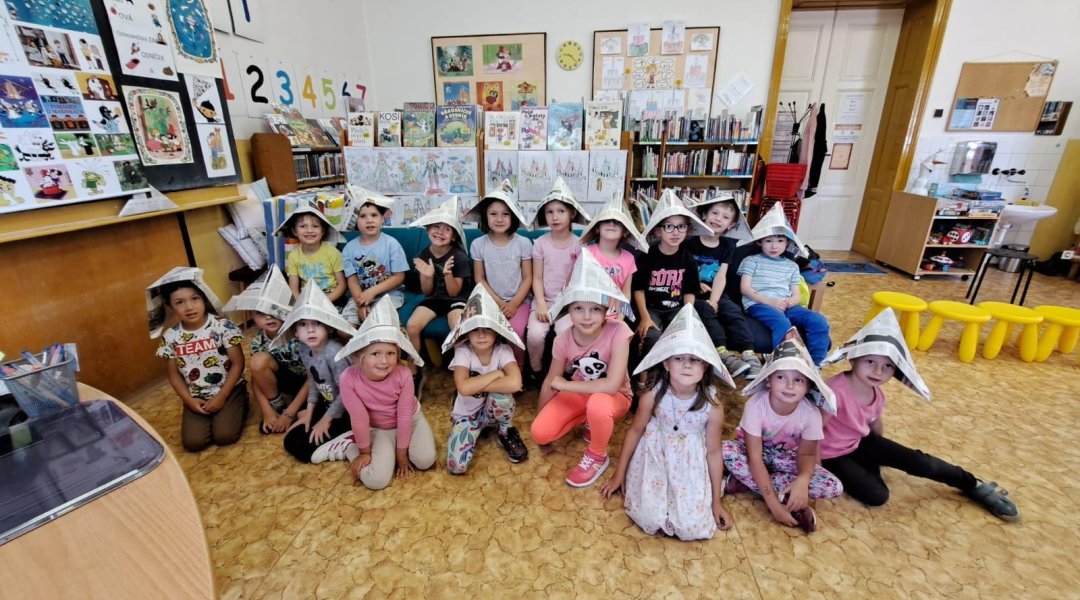 Návštěva knihovny v Machníně