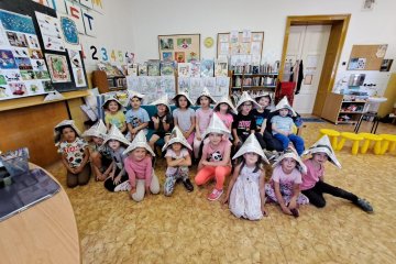 Návštěva knihovny v Machníně