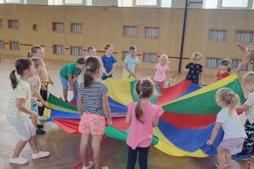 Cvičení v tělocvičně