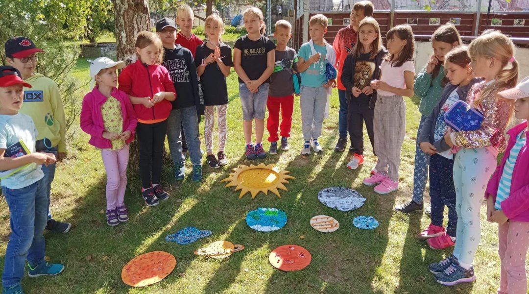 Sluneční soustava  v naší třídě