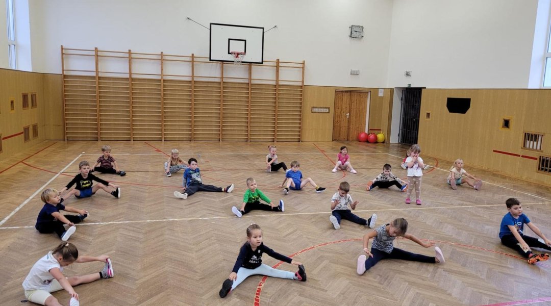 Cvičení v tělocvičně