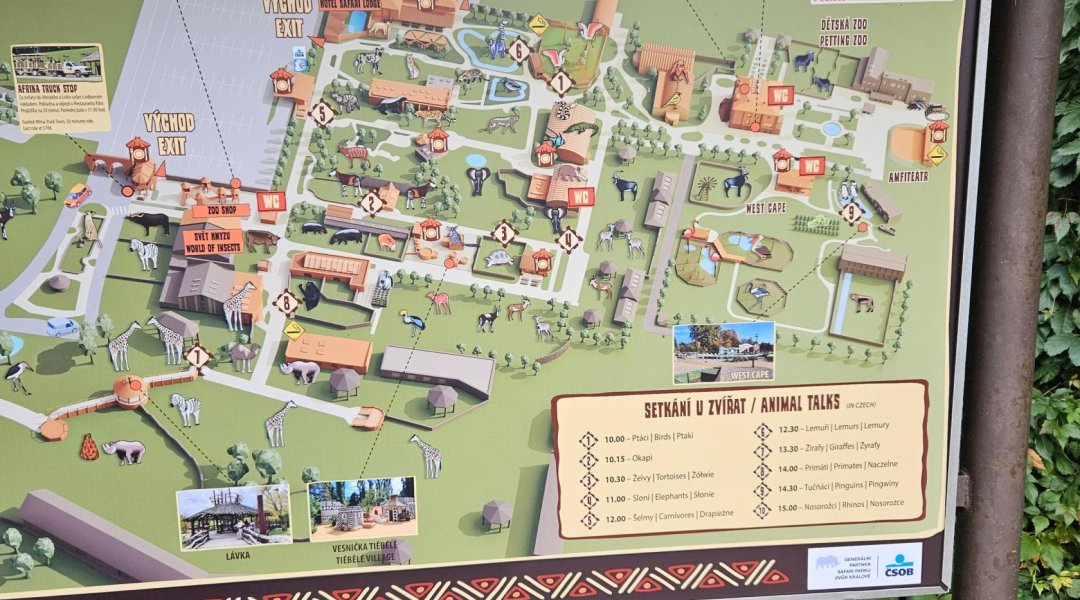 Výlet do Safari parku ve Dvoře Králové nad Labem