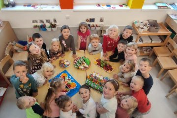 Oslava narozenin - Johanka a Vojtíšek