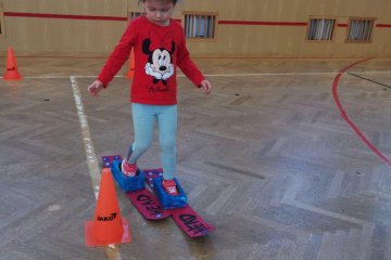 Cvičení v tělocvičně