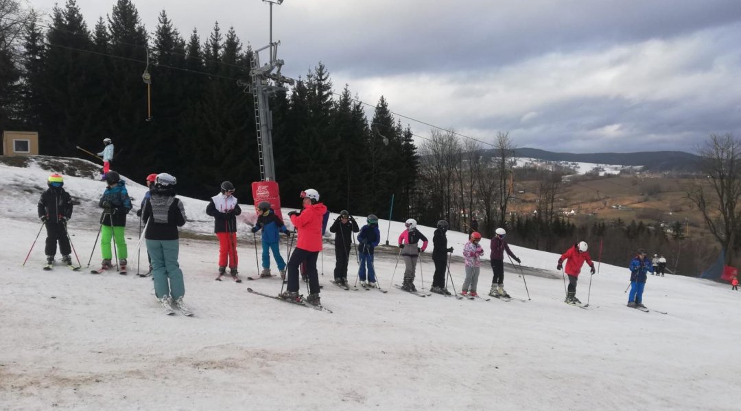 Zdravíme z lyžařského výcviku