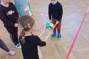 Cvičení v tělocvičně