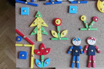 Práce se stavebnicí