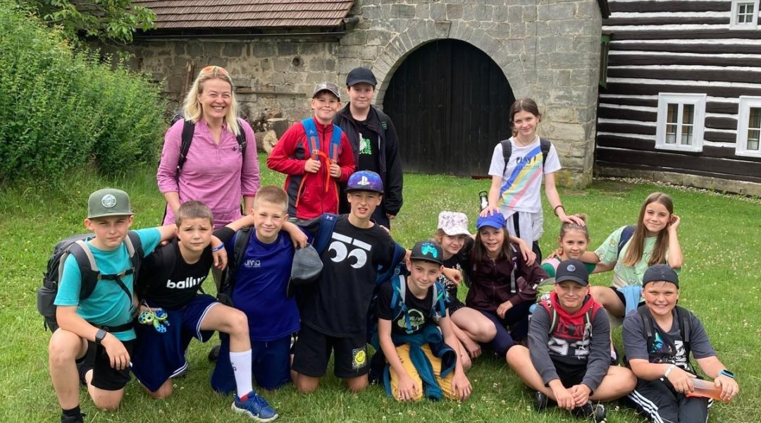 V. třída: Školní výlet -den první