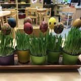 Velikonoční tvoření v družině v Machníně