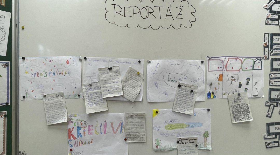 REPORTÁŽ Z PŘESPÁVAČKY VE ŠKOLE - OČIMA DĚTÍ