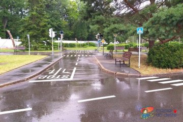 Naše první návštěva dopravního hřiště