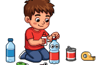 Sbíráme materiál na tvoření