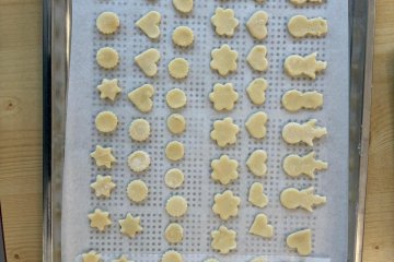 Pečení šlehačkového cukroví